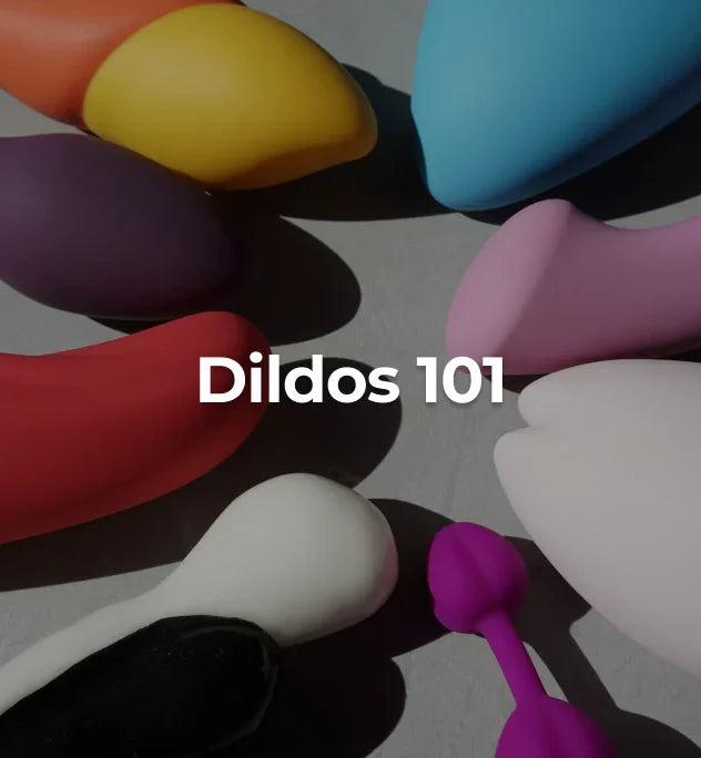 Different color dildos.