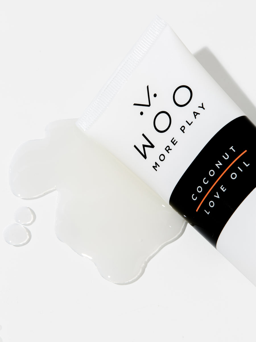 Coconut Oil Lube Love Oil WOO More Play WOO MORE PLAY