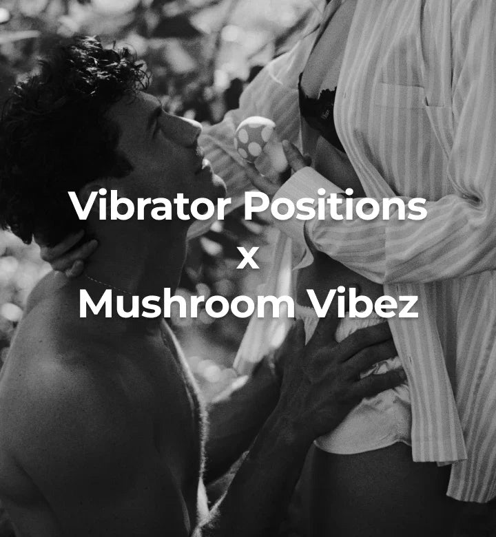 A couple holding a Mushroom Vibrator