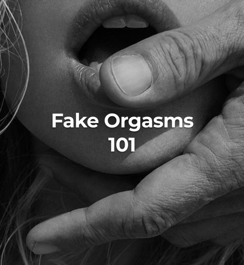 Balancing his thumb on her lip