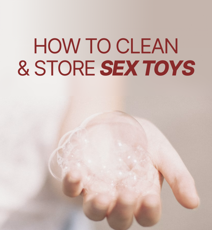 Hand holding bubbles