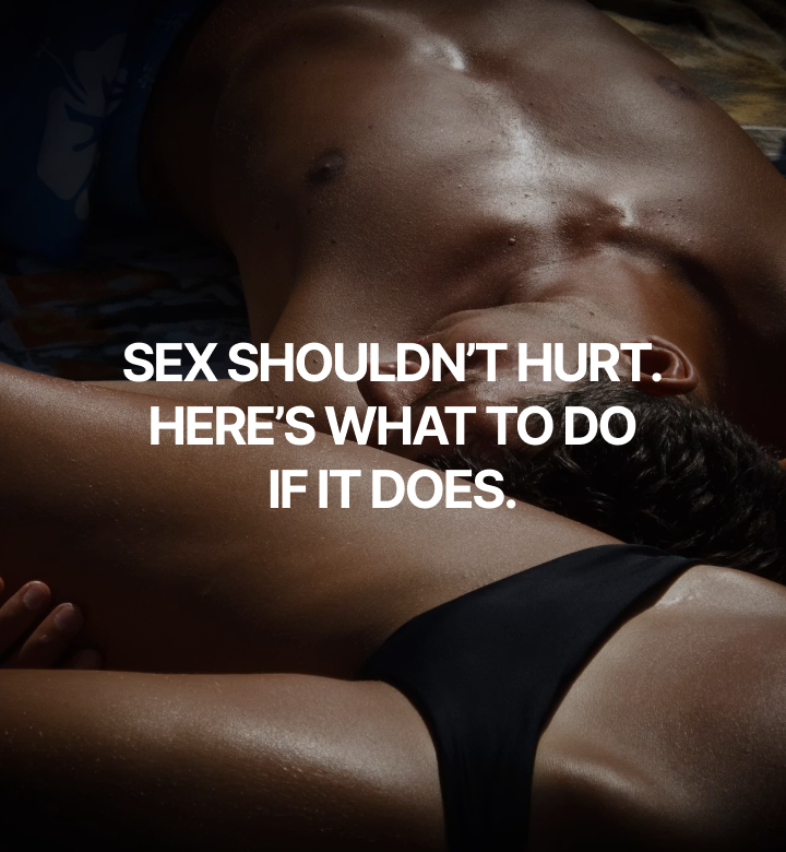 A man and woman laying together