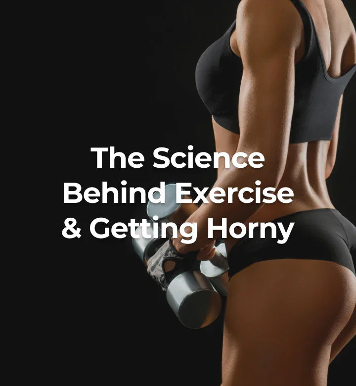 Person holding weights.