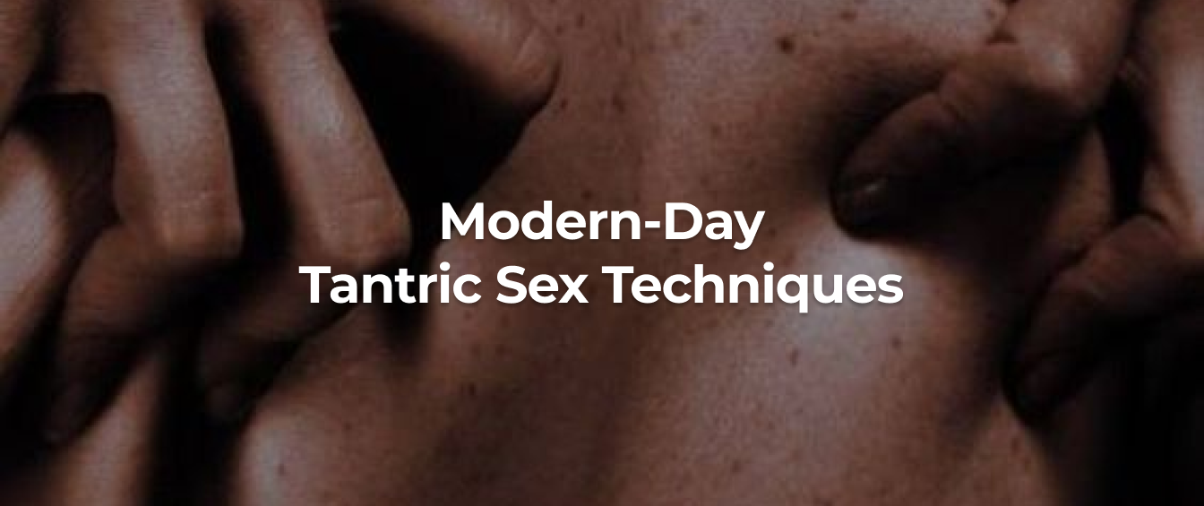 A person gripping another’s skin seductively