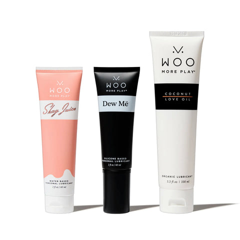 Le Mnage Trois | Luxury Lube Set WOO MORE PLAY Le Mnage Trois | Luxury Lube Set WOO MORE PLAY